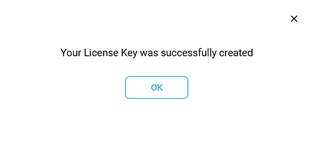 License created