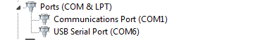 COM Ports