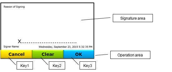 Signature Capture config